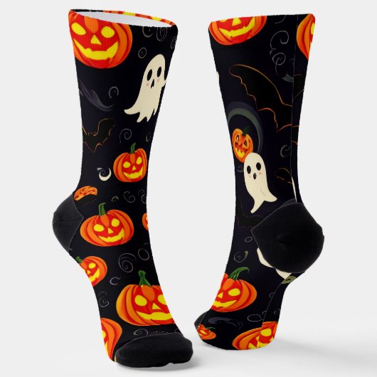 Ultimate Vibranding Crew Socks Pumpkins & Flying B Socken (Gewinkelt)