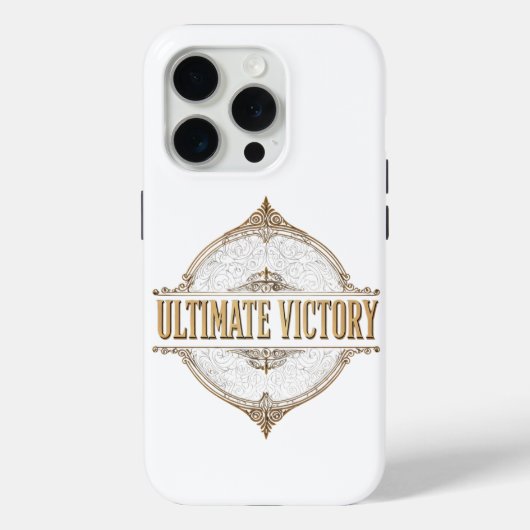Ultimate Victory Case-Mate iPhone Hülle (Rückseite)
