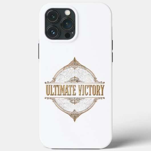 Ultimate Victory Case-Mate iPhone Hülle (Rückseite)