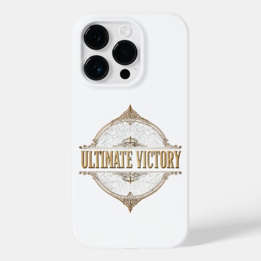 Ultimate Victory Case-Mate iPhone Hülle (Rückseite)