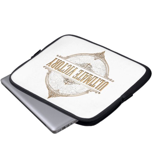 Ultimate Victory Laptopschutzhülle (Vorne Knopf)