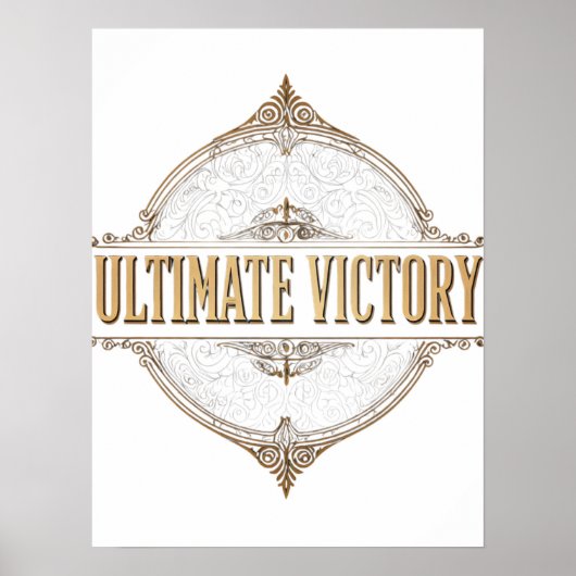 Ultimate Victory Poster (Vorne)