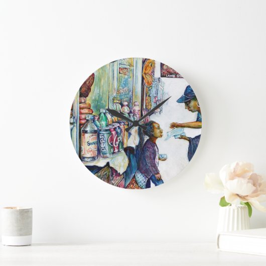 Ultimately Produces Hope Große Wanduhr (Zuhause)