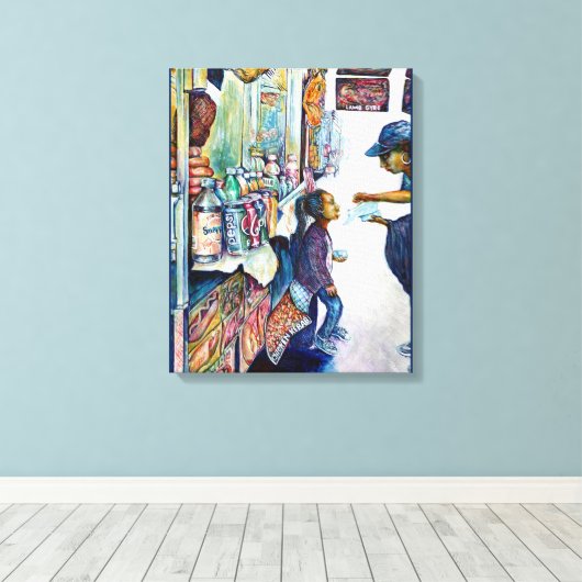 Ultimately Produces Hope Leinwanddruck (Insitu (Holzboden))