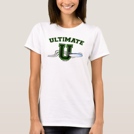 UltimateU Green Layout 2 Seite T-Shirt (Vorderseite)