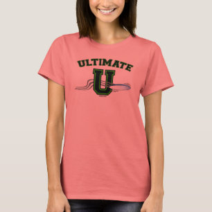 UltimateU grüner Plan 2 mit Seiten versehen T-Shirt
