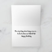 ** ULTIMATISIERTER ZWEIMAL GEBURTSTAG SPASS** FÜR  KARTE (Innenseite)