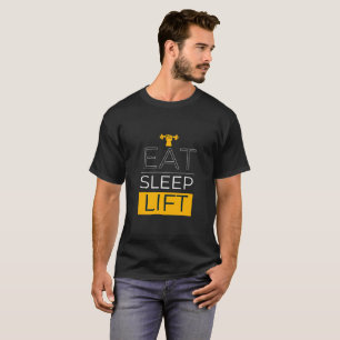 Ultimative Fitness Mantra T-Shirt - Schlafstuhl es