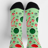 Ultimative Frisbee Weihnachten Socken (Oben)