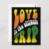 Ultimative Reise Postkarte (Vorne/Hinten)