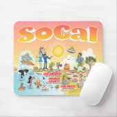 Ultimative SoCal-Mauspad Mousepad (Mit Mouse)