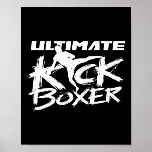 Ultimativer Kickboxer Kickboxen Kickbox Kick Boxen Poster