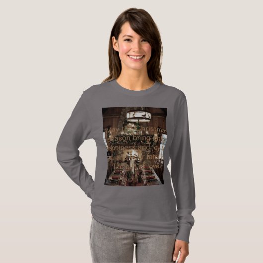 Ultimativer Komfort mit unserem Basic Long Sleeve  T-Shirt (Vorne ganz)