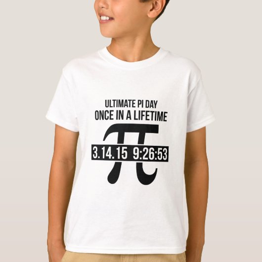 Ultimativer Pi-Tag T-Shirt (Vorderseite)