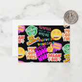 Ultimatives Ermutigungs-Collage Mitteilungskarte (Vorderseite/Rückseite Beispiel)