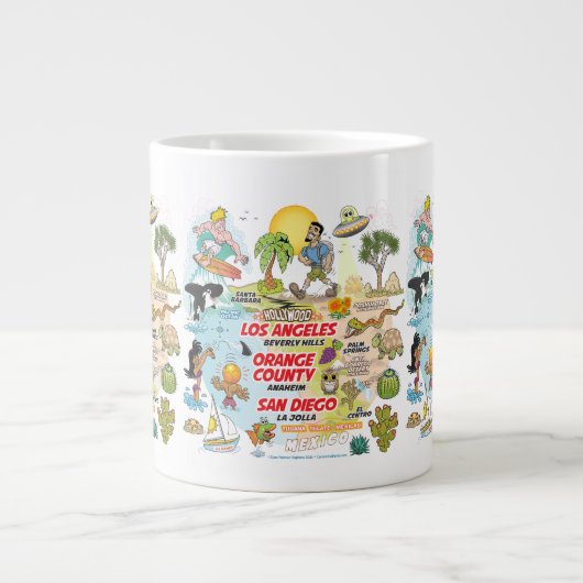 Ultimatives So Cal Jumbo-Tasse (Vorderseite)