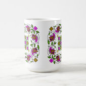 ultimatives Vintage-Muster Kaffeetasse (Mittel)