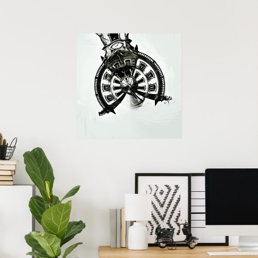 ultopia poster (Heimbüro)