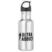 Ultra Addict Edelstahlflasche (Vorderseite)