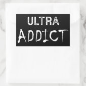 Ultra Addict Rechteckiger Aufkleber (Tasche)