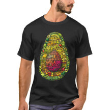 ULTRA AVOCADO TYPOGRAFIE ART, TEXT ART, WORT