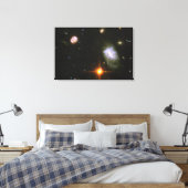 Ultra Deep Field Image Hubble Leinwanddruck (Insitu (Schlafzimmer))