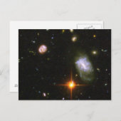Ultra Deep Field Image Hubble Postkarte (Vorne/Hinten)