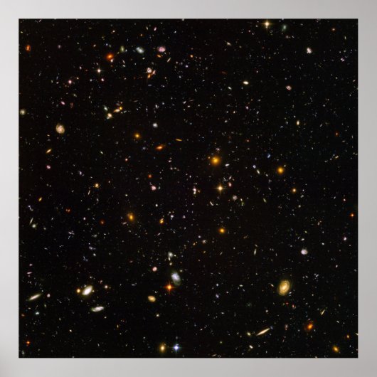 Ultra Deep Field Space Posters Poster (Vorne)