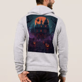 "Ultra Detailed Spooky Halloween Night - Commercia Hoodie (Rückseite)