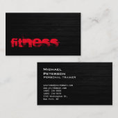 Ultra-Dick-Fitness-Visitenkarte Visitenkarte (Vorne/Hinten)