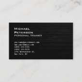 Ultra-Dick-Fitness-Visitenkarte Visitenkarte (Rückseite)