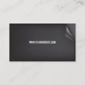 Ultra dick männliche Visitenkarte-Schablone Visitenkarte (Rückseite)