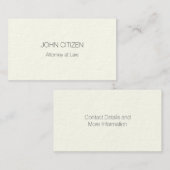 Ultra-Dick Premium-Beruflich-Creme Visitenkarte (Vorne/Hinten)