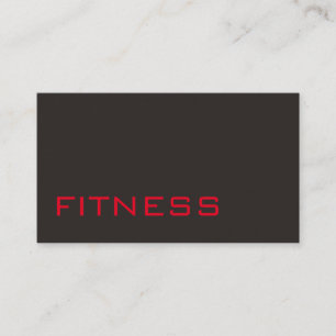 Ultra-Dick Trend Gray Fitness Sportkarte Visitenkarte