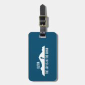 Ultra, die Freude ist in der Windenergie Gepäckanhänger (Vorderseite vertikal)