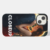 Ultra-dünnes stoßfestes iPhone-Case aus Luxusleder iPhone Hülle (Rückseite (Horizontal))