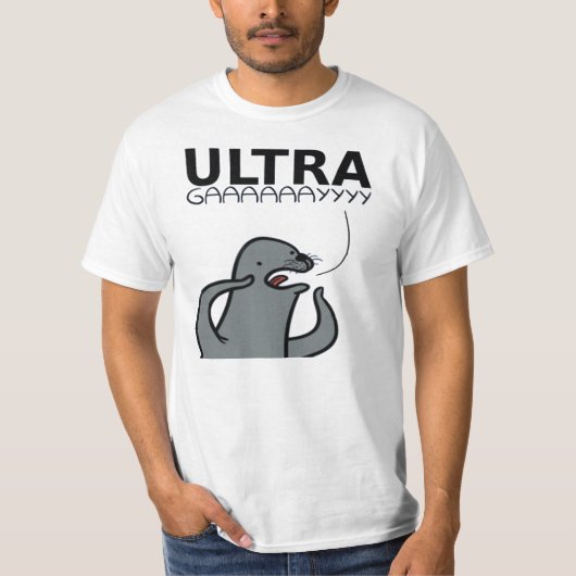 ULTRA HOMOSEXUELLES SIEGEL T-Shirt (Vorderseite)