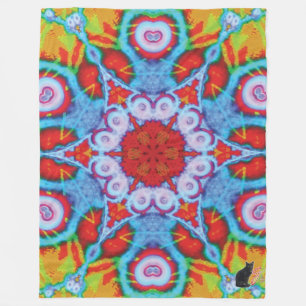 Ultra Kaleidoskop Fleece Blanket