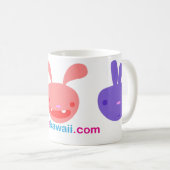 Ultra Kawaii - super niedliche Häschen-Tasse! Kaffeetasse (VorderseiteRechts)