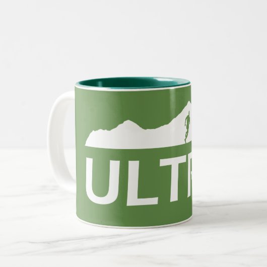 Ultra laufend zweifarbige tasse (Vorderseite Links)
