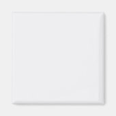 Ultra Light Gray Minimal Background Magnet (Vorne)