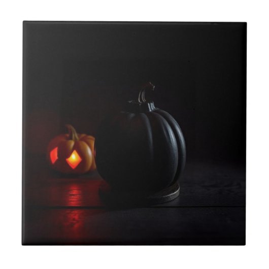 Ultra-Luxury Gothic Halloween Ceramic Tile Decor Fliese (Vorderseite)
