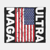 Ultra MAGA 22 Fleecedecke (Vorderseite (Horizontal))