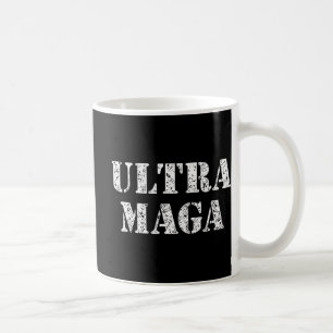 ULTRA MAGA American Patriot Patriotic Agenda Kaffeetasse