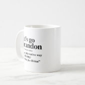 Ultra-Maga-Definition Kaffeetasse (Vorderseite Links)
