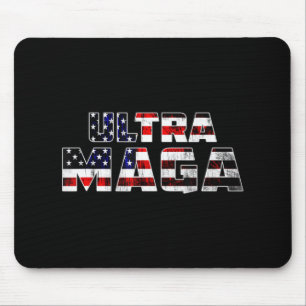 Ultra Maga Donald Trump Joe Biden Republikaner Ame Mousepad