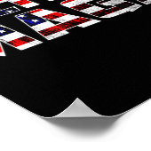 Ultra Maga Donald Trump Joe Biden Republikaner Ame Poster (Ecke)