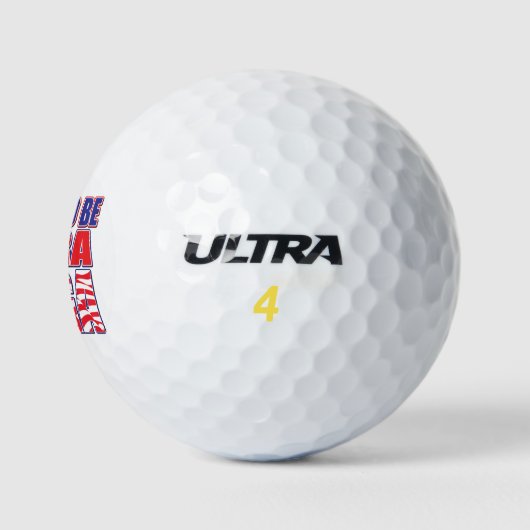Ultra-MAGA Golfball (Logo)