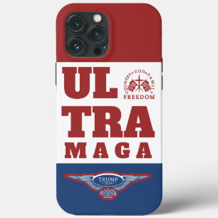 ULTRA MAGA GOTT FAMILIE LAND FREIHEIT TRUMP 2024 Case-Mate iPhone HÜLLE