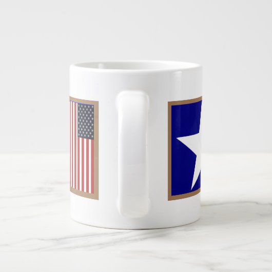 Ultra Maga Let's Go Brandon Jumbo-Tasse (Rückseite)